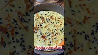 apple pancake trending food subscribe recipe ytshorts viralshort sadiarizkazmi [upl. by Llebana643]