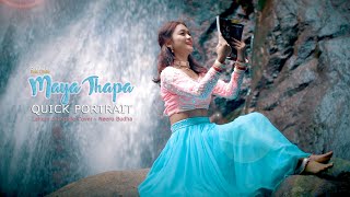 Maya Thapa  PORTRAIT VIDEO  Directed By Suku Limbu  Samyukta Studio HK  Nepali Song  Kancha [upl. by Desiree]