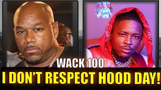 WACK 100 SAYS quotHOOD DAYquot WAS REALLY A YG PROMO FOR HIS ALBUM amp WACK DOESNT RESPECT HOOD DAYS ❓❓👀🎵🤔 [upl. by Nylia]