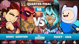 Fakey amp Java vs Boomie amp Sandstorm  Elimination QuarterFinal  Autumn Championship 2023  NA 2v2 [upl. by Ciaphus]