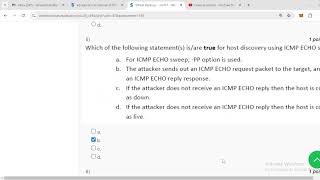 Ethical Hackingweek 4 Nptel Assignment solutions 2024 [upl. by Greenebaum]