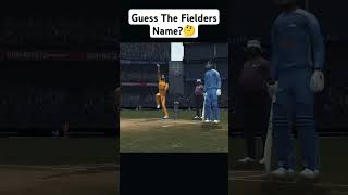 Guess The Fielders Name😳🤔 realcricket24 realcricketgaming cricketlover gamingloverslivecricket [upl. by Ohnuj767]