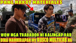 WOW KALINGAP RAB BIBILING RUSCO MULTICAB PARA SA PANGHAKOT NG MATERIALES SA MGA PABAHAY [upl. by Nalyad]