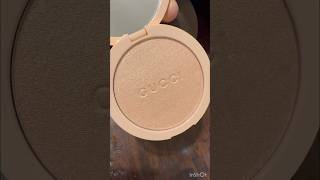 Gucci glow powder gel highlighter in 03 warm gold gucci guccibeauty highlighter makeup shorts [upl. by Darahs]