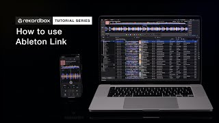 How to use Ableton Link  Tutorials  rekordbox ver 60 and after [upl. by Esyak]