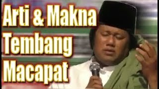 Arti amp Makna TEMBANG MACAPAT Ajaran Para Wali Ceramah GUS MUWAFIQ [upl. by Odlauso]