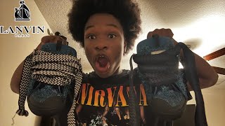 Unboxing The Craziest Pair Of Lanvin Curb Sneakers [upl. by Thorpe]