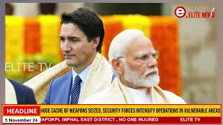 PM Modi condemns attack on Hindu Temple in Canada calls for justice [upl. by Eedrahs360]