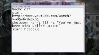 Rick Roll Virus Tutorial [upl. by Japeth]