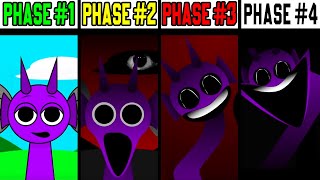 Phase 1 VS Phase 2 VS Phase 3 VS Phase 4 in Incredibox Sprunki [upl. by Jephthah]