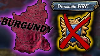 Completely REPLACING FRANCE as Burgundy In EU4 [upl. by Zinck598]