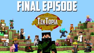 TekTopia 100  Series Finale Minecraft Villager Mod [upl. by Llacam]