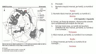 Geografie teste de antrenament pentru Bacalaureat nr 15 [upl. by Anayia]