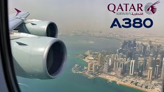 🇶🇦 Doha DOH  Paris CDG 🇫🇷 Qatar Airways Airbus A380 FULL FLIGHT REPORT FIFA World Cup 2022 [upl. by Reeves]