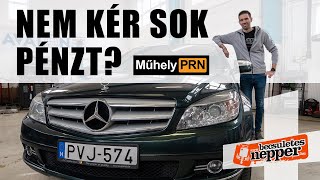 Passatot akart Mercedes lett belőle – Mercedes C200 CDI T 2008 –MűhelyPRN 147 [upl. by Ydassac]