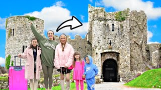 WE RENTED THE ENTIRE CASTLE Secret Rooms amp Tunnels  Family Fizz [upl. by Doley]