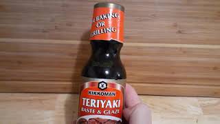 Kikkoman teriyaki sauce review [upl. by Bega521]