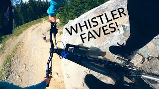 WHISTLER BIKE PARK TRAILS POV RUNS 2022 [upl. by Aduh]