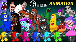 TOP Among Us COLLECTION vs ZOMBIES  Funny Among Us Animation [upl. by Ignaz]