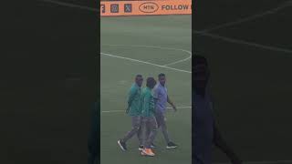 Bafana ba style  Mamelodi Sundowns Pitch inspection [upl. by Yanej]