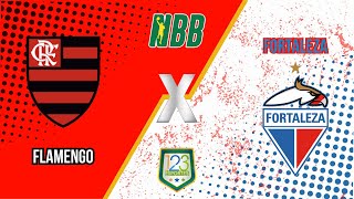 FLAMENGO 77 X 74 FORTALEZA  NBB 20232024  PRIMEIRA FASE  10ª RODADA  NARRAÇÃO AO VIVO [upl. by Atinniuq]