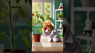 The Curious Kittens 🍅 Potion Adventure 🧪💫cat cattales catfunny funny disneyanimatedcartoons [upl. by Ailey652]