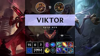 Viktor Mid vs Cassiopeia  EUW Grandmaster Patch 1413 [upl. by Polloch]