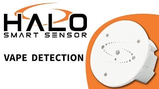 HALO IOT Smart Sensor  Vape Detection [upl. by Dnivra]