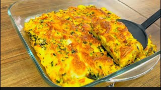 The best casserole recipe in 10 minutes  my italian friend taught me have to cook [upl. by Aile]