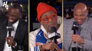 Spike Lee joins Inside the NBA  2024 NBA AllStar Weekend [upl. by Yekciv]