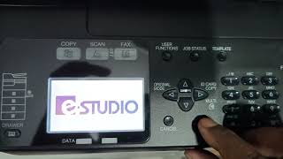 Toshiba e studio 2329A IP address [upl. by Acissey878]