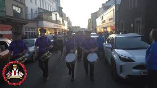 Moneymore Bible amp Crown Defenders  Portrush Sons Of Ulster Parade 2024 [upl. by Rhody]