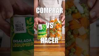 Comprar o hacer verduras enlatadas [upl. by Roman]