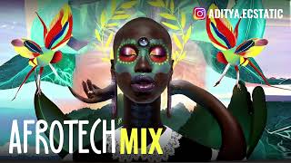 Afrotech Mix by Dj Aditya Afrohouse techhouse dance mix [upl. by Marney]