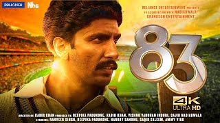 83 Full Movie HD  Ranveer Singh  Deepika Padukone  Kapil Dev  Jiva  Kabir Khan  Full Promotion [upl. by Baggott74]