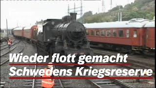 Schwedens Kriegsreserve Dampf nach fünf Jahrzehnten Stillstand  EisenbahnRomantik [upl. by Ragland]