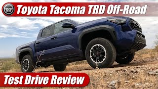 2024 Toyota Tacoma TRD OffRoad Test Drive Review [upl. by Mureil]