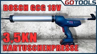 kurz vorgestellt Bosch Akku Kartuschenpresse GCG18V 600 [upl. by Ojiram]