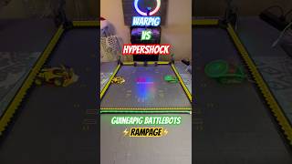 WarPig vs Hypershock ⚡️Rampage⚡️ hexbugbattlebots hexbugvideos battlebots rc [upl. by Onairpic]