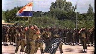 2nd Announcement of the disbandment of SADF 32 Battalion on SABC News 26 March 1993 [upl. by Adnirol]