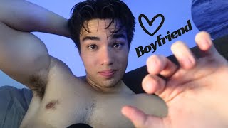 ASMR Boyfriend Roleplay For Sleep amp Tingles ❤️ [upl. by Hsetim]