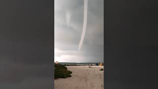 Waterspout spotted near Holmes Beach in Manatee County  10News WTSP [upl. by Jt]