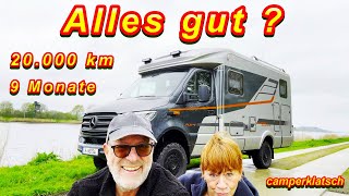 Das PERFEKTE WOHNMOBIL⁉️Unsere ERFAHRUNGEN nach 20000 km VOLLZEIT LEBEN im Hymer MLT Allrad Camper [upl. by Aneret907]