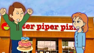 Rosie Misbehaves at Peter Piper Pizza Birthday Party and Gets Grounded [upl. by Aivirt193]