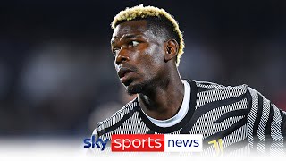 Paul Pogba banned from football for 4 years after doping offence  Sky Italy [upl. by Ahtiek568]