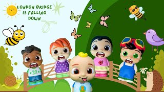 London Bridge is Falling Down  CoComelon Nursery Rhymes amp Kids Songs Storybookplaytime [upl. by Illa]