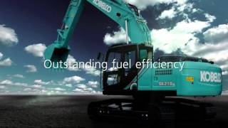 Kobelco Generation 10 SK200 10 SK210 10 Excavators YouTube [upl. by Whalen]