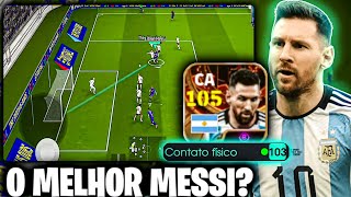 O MELHOR MESSI  😳 MESSI MAIS FORTE DO EFOOTBALL 2025 MOBILE [upl. by Anahpos46]