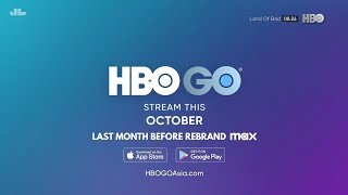 Promo HBO Go Asia  October2024 Highlights Last months before rebrand to Max [upl. by Aicinat]