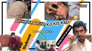 SUBHAN SAYING YES TO MOLVI VLOGGER FOR 24 Hours  BACHA NA BACHA KO KIS KRDI 💋😘 vlog [upl. by Alejandro]